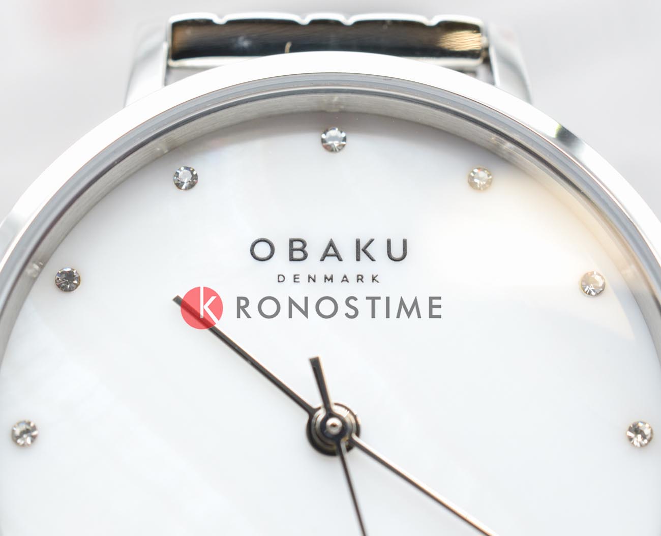 Obaku Obaku Links V248LXCWSC,  дания женские часы на браслете нержавеющая сталь боковой вид