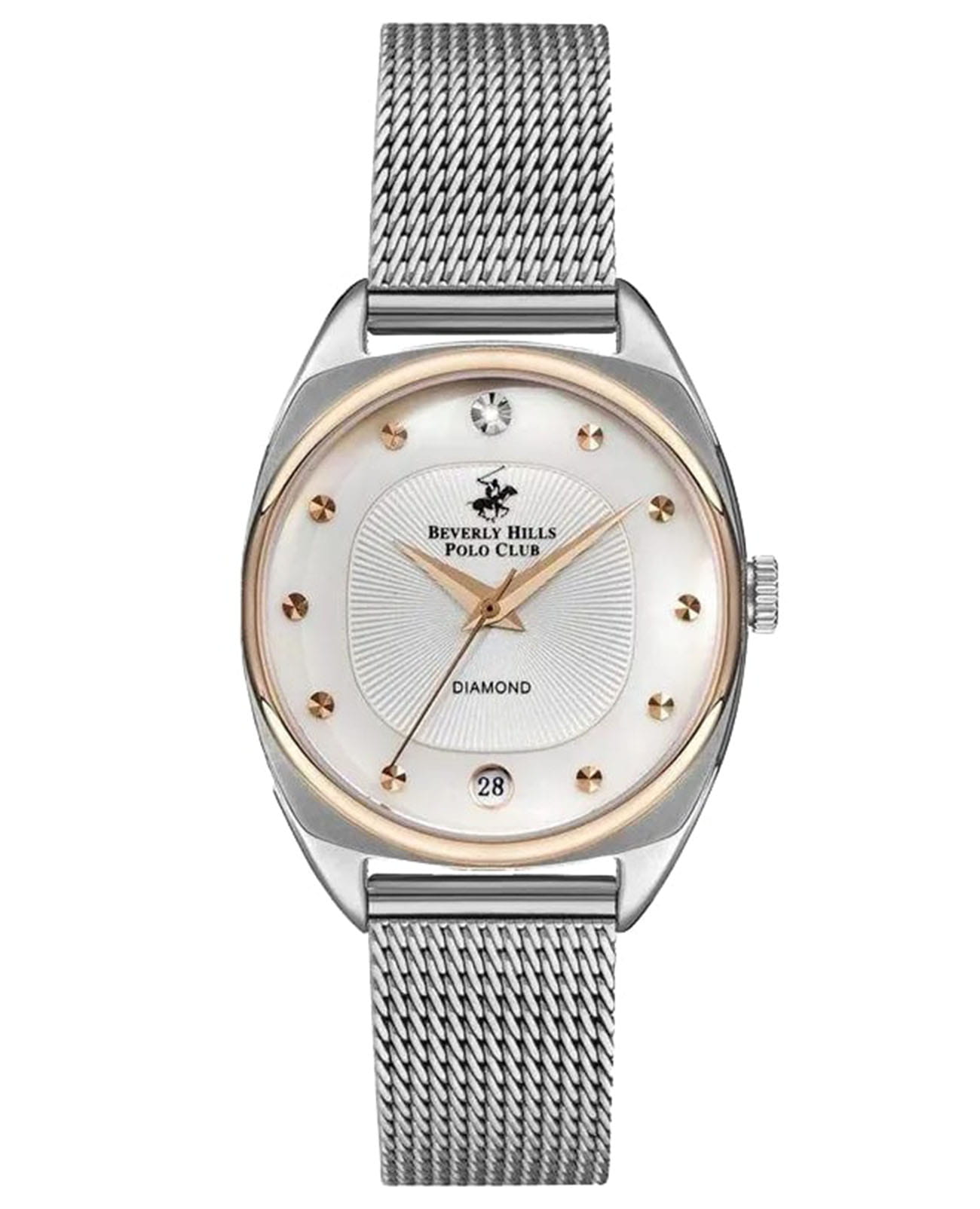 Beverly Hills Polo Club Beverly Hills Polo Club BP3271X.520  BP3271X.520 кварцевые женские часы серебристый циферблат, браслет нержавеющая сталь — вид спереди