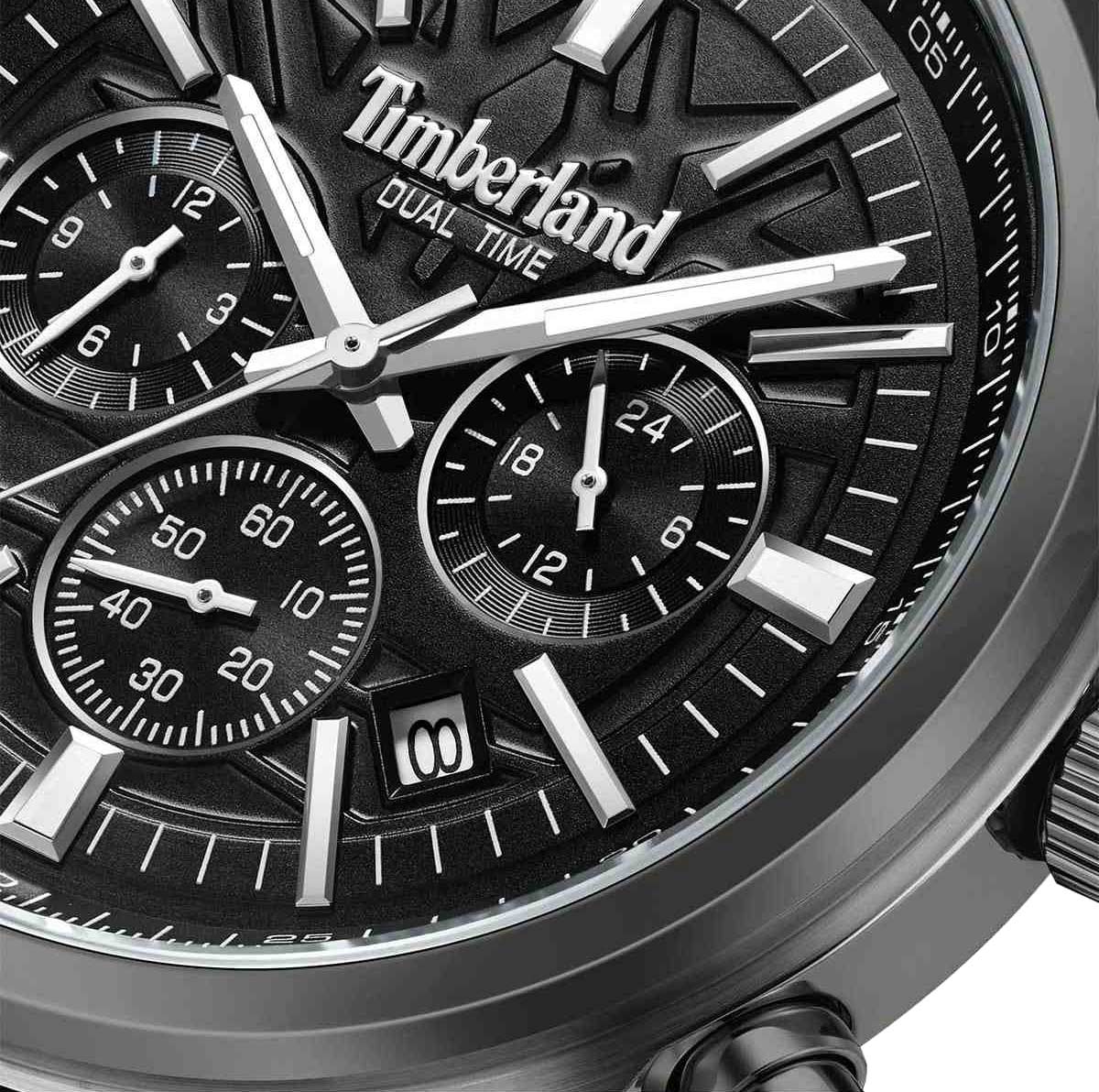Timberland Timberland Northbridge TDWGF0041205 кварцевые мужские часы часы крупный план черный циферблата