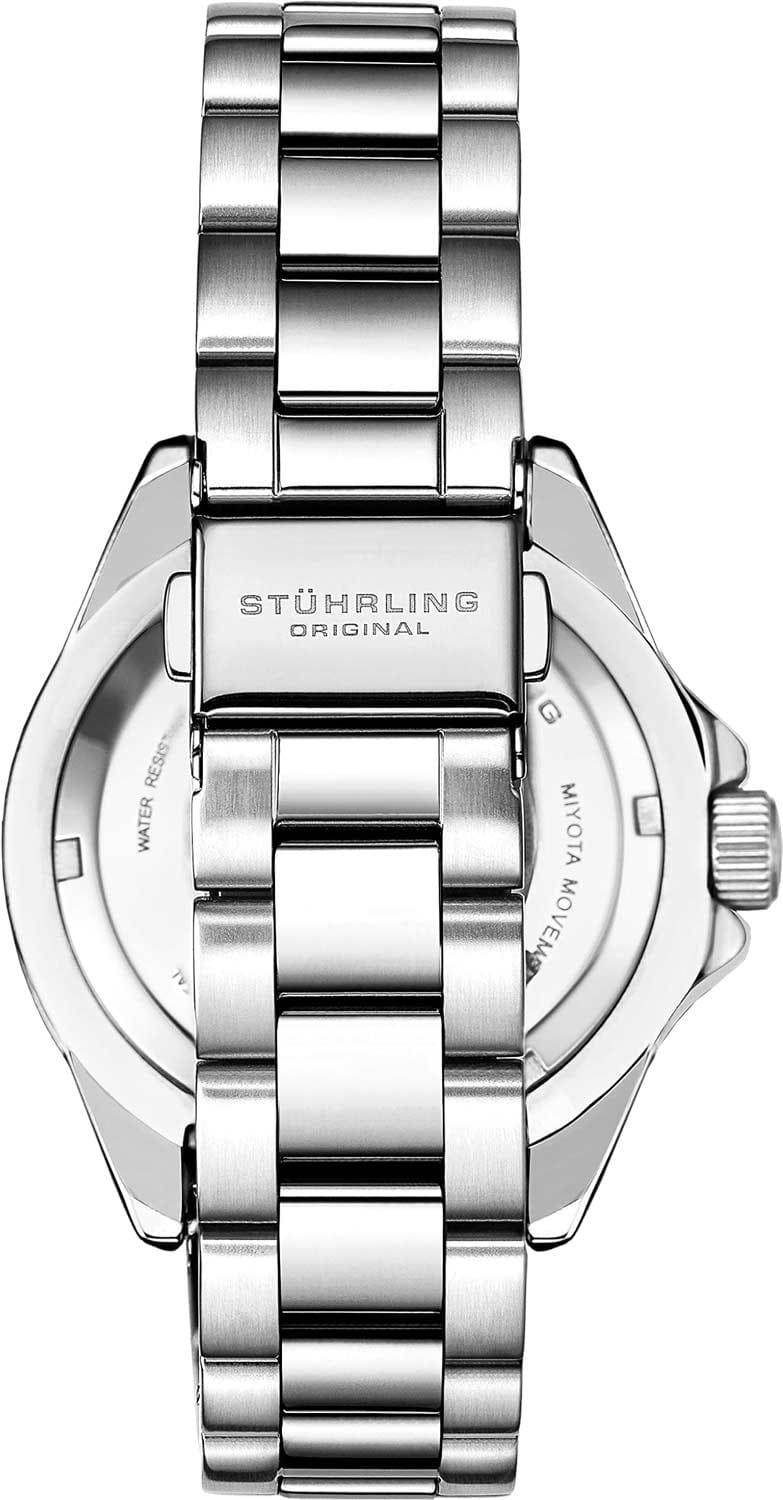 Stuhrling Stuhrling Vogue 3977.4,  сша женские часы на браслете нержавеющая сталь боковой вид