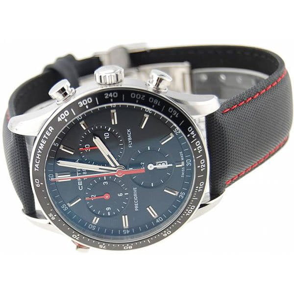 Certina Certina DS-2 Chronograph Flyback C024.618.16.051.00 мужские часы черный циферблат на запястье
