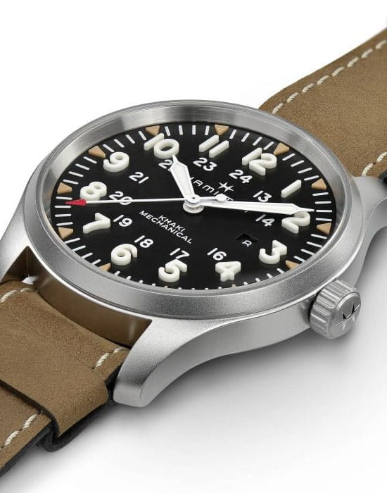 Hamilton Hamilton Khaki Field Mechanical H69819530 , наручные мужские часы фото под углом