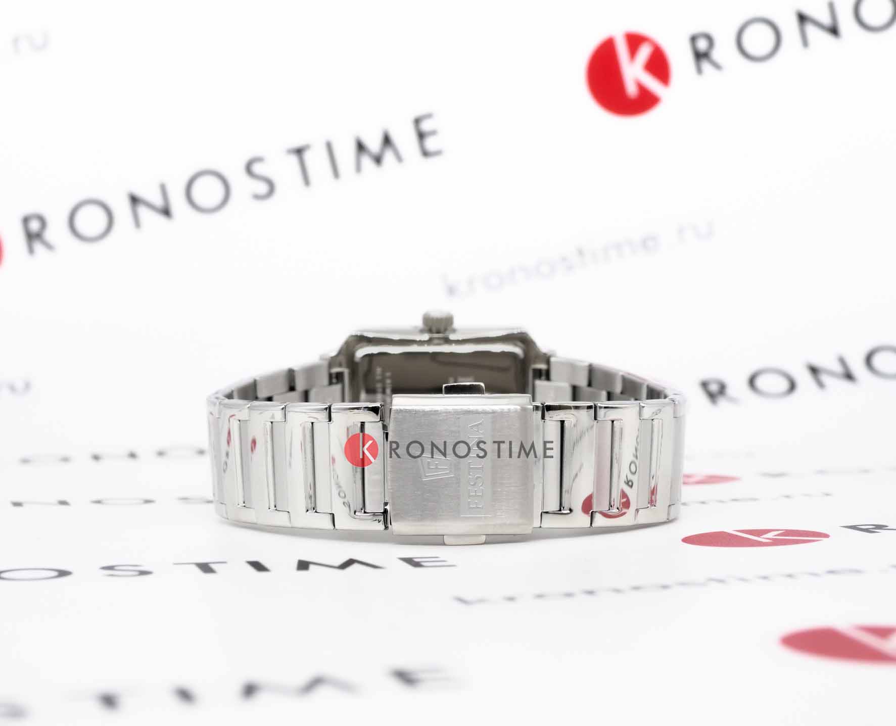 Festina Festina On The Square F20679/1 женские часы белый циферблат на запястье