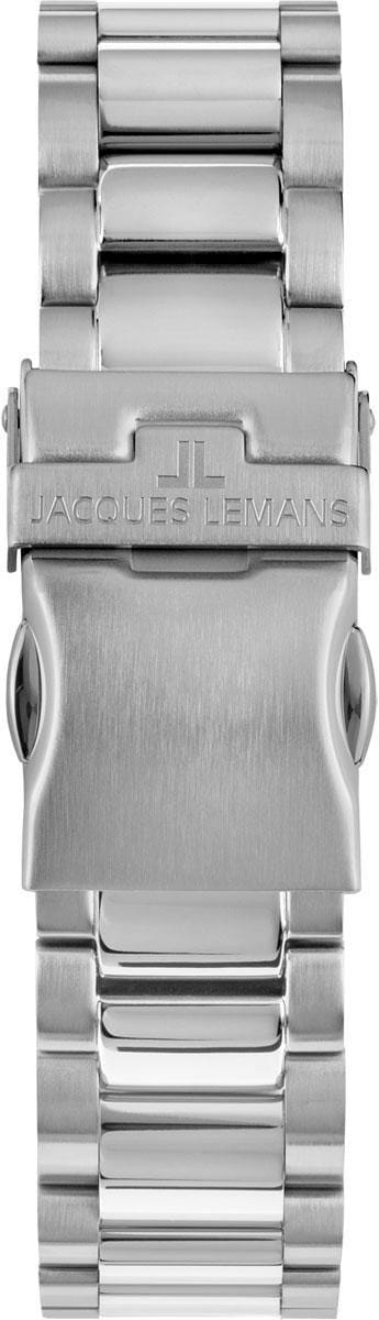 Jacques Lemans Jacques Lemans Liverpool 1-2140L мужские часы розовый циферблат на запястье