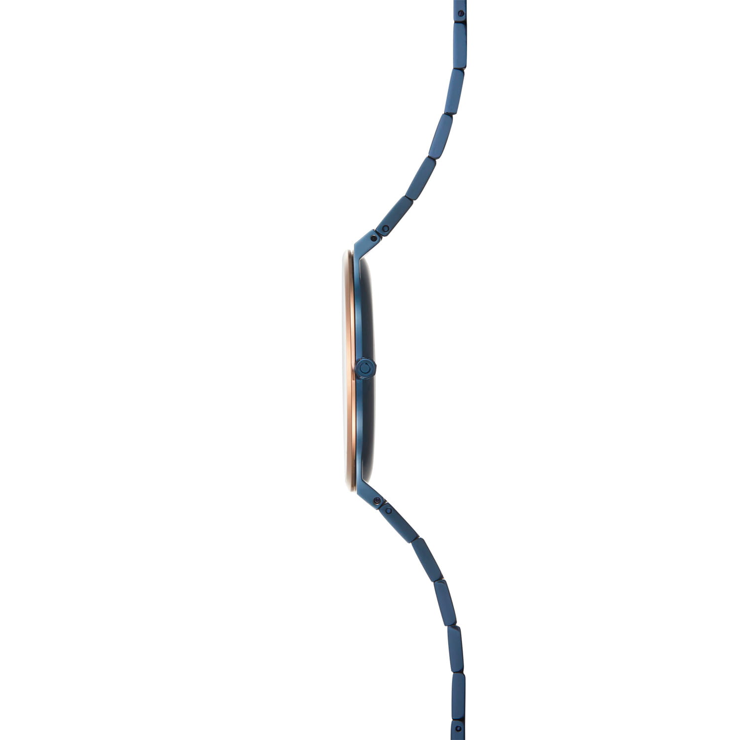 Obaku Obaku Serviet V305GXSLSL,  дания мужские часы на браслете нержавеющая сталь с pvd-покрытием боковой вид