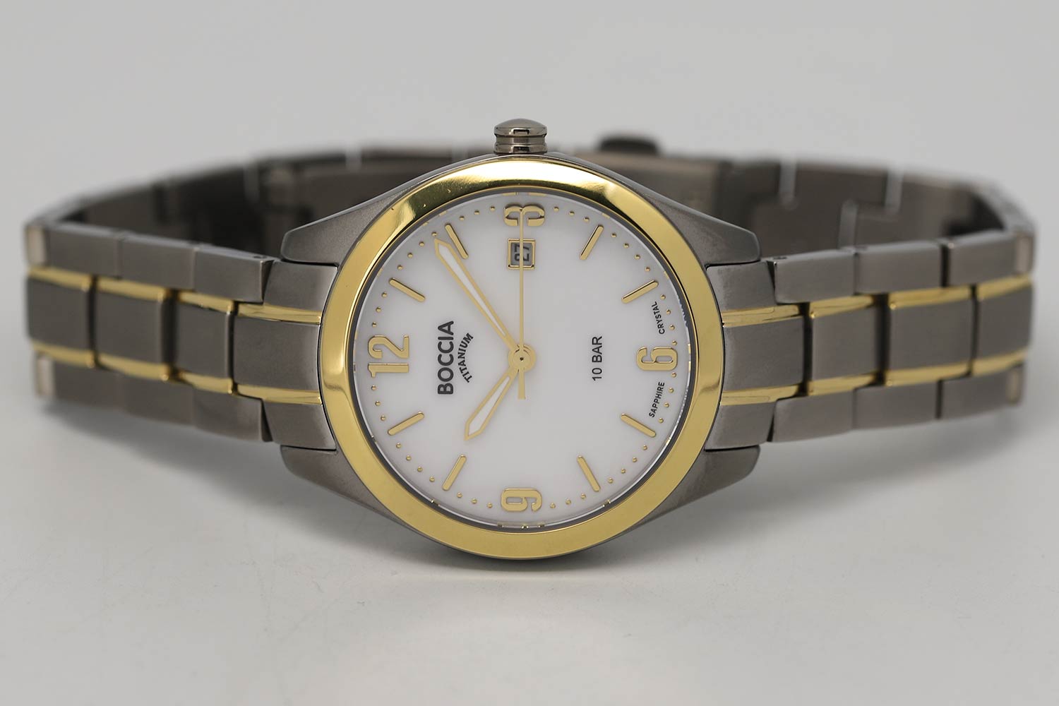 Boccia Titanium Boccia Titanium 3317-03 женские часы перламутровый циферблат на запястье