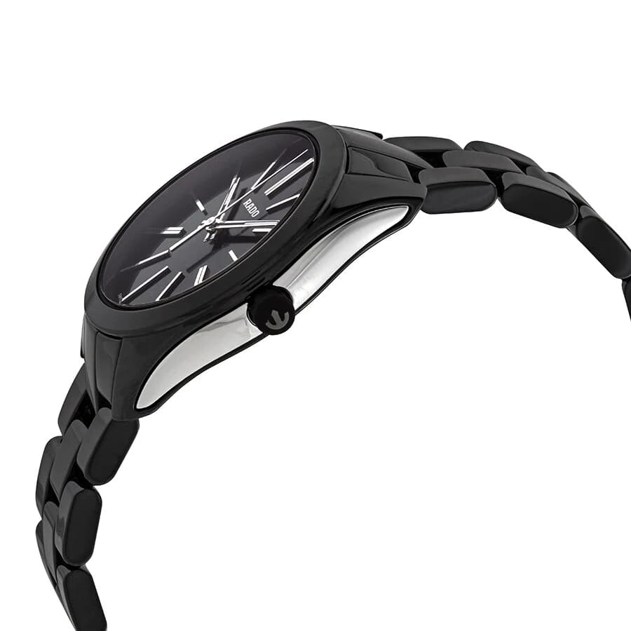 Rado Rado Hyperchrome R32159152, hyperchrome швейцария женские часы на браслете высокотехнологичная керамика боковой вид