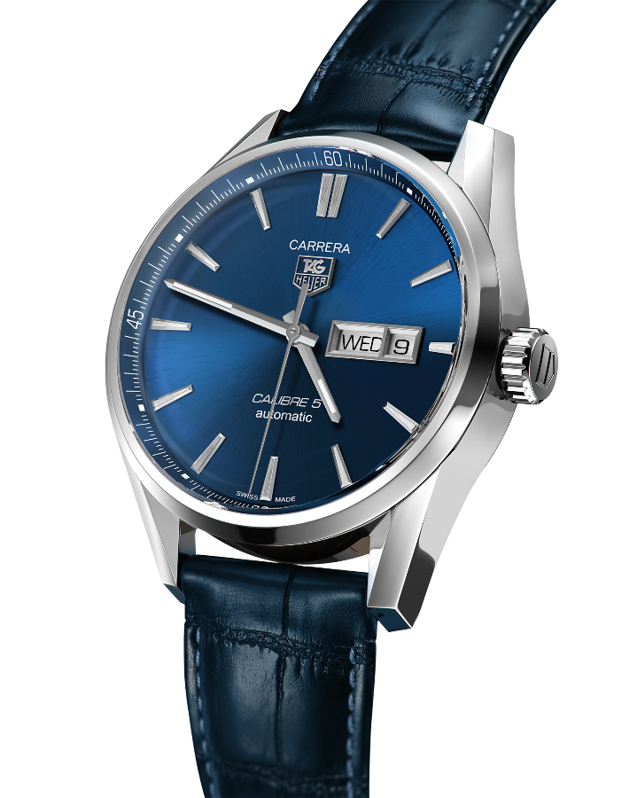 TAG Heuer TAG Heuer Carrera WAR201E.FC6292 мужские часы синий циферблат на запястье