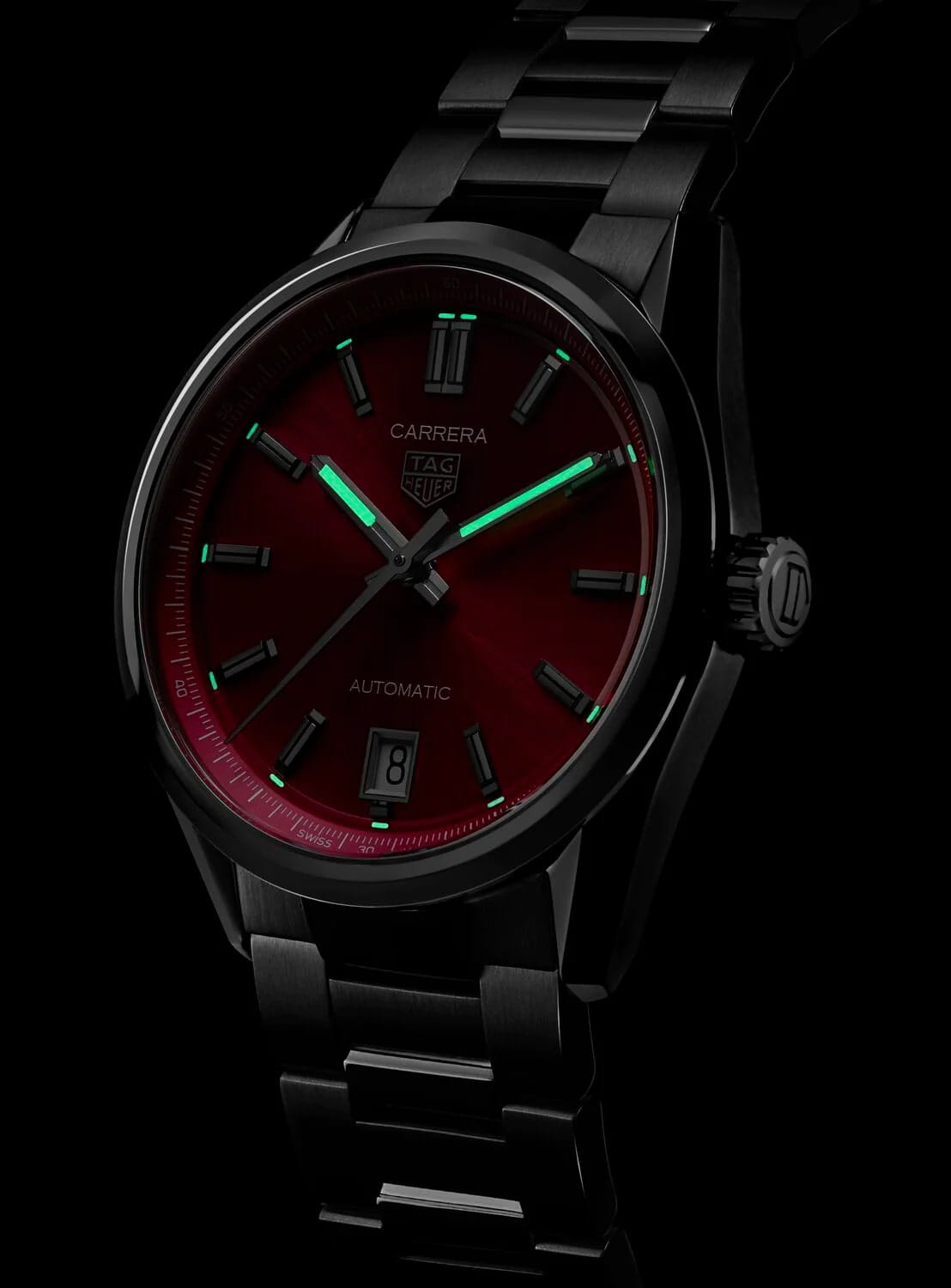 TAG Heuer TAG Heuer Carrera Date WBN2313.BA0001  - задняя крышка металл сталь корпуса, швейцария часы