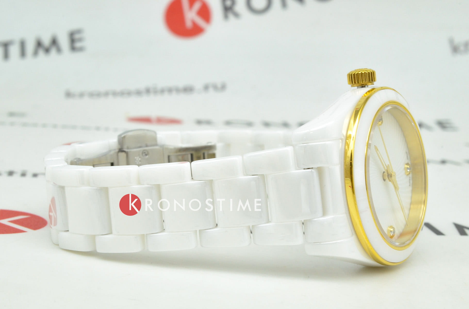 Swiss Military Hanowa Swiss Military Hanowa Swiss Recruit Lady Ceramic SMWLG0005102 женские часы перламутровый циферблат на запястье