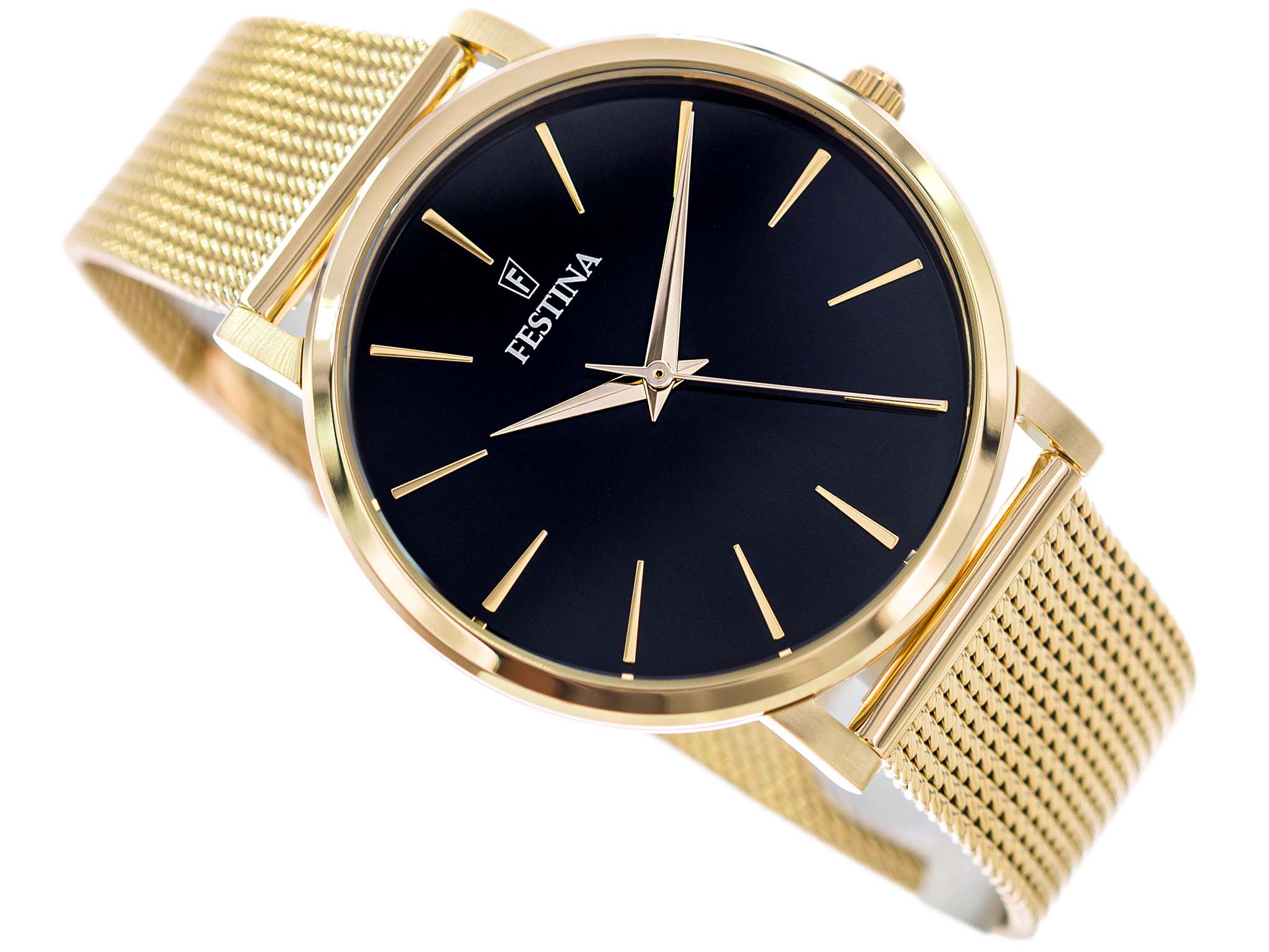 Festina F20476/2 женские часы застежка крупным планом