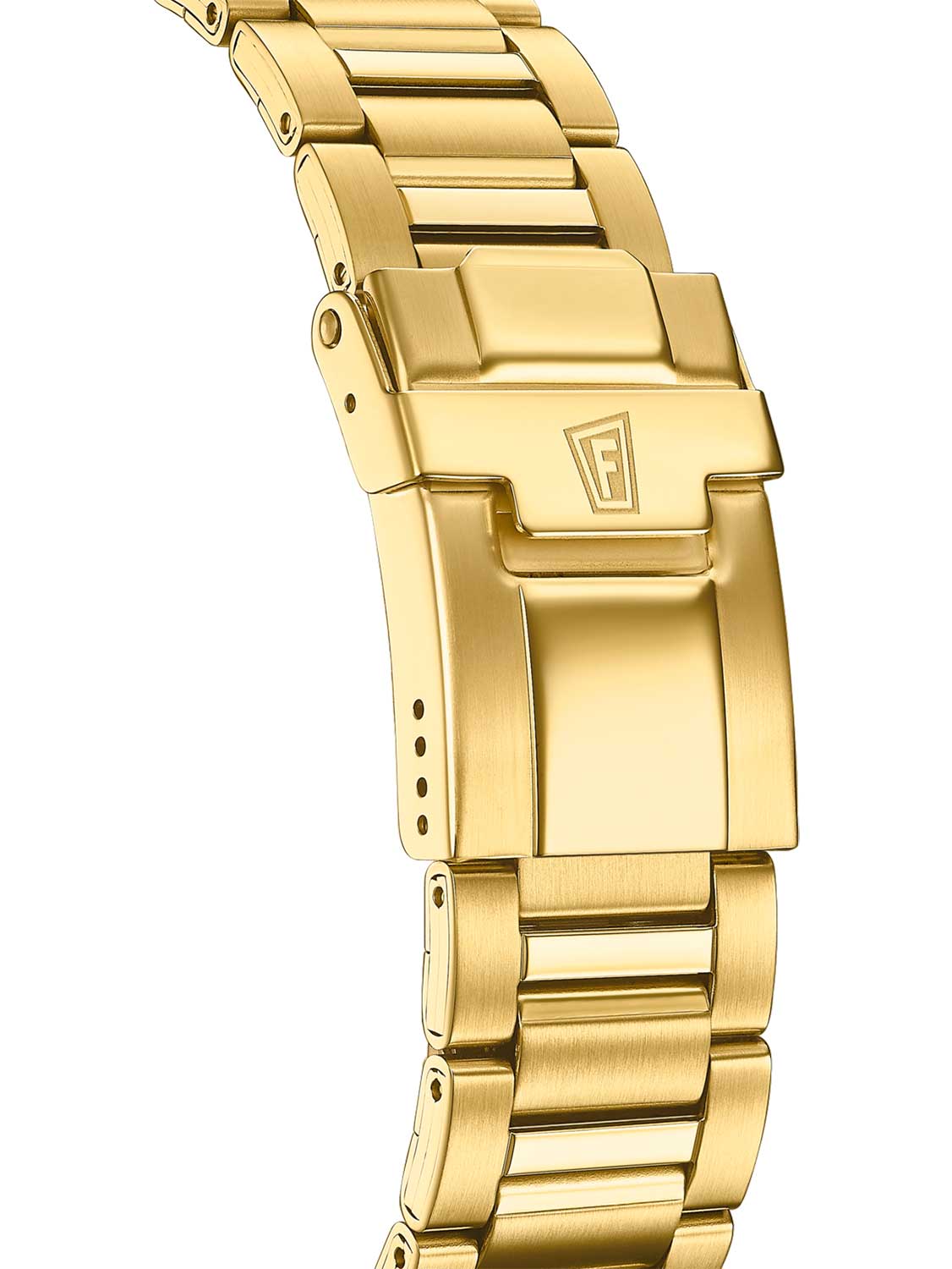 Festina Festina Timeless Chrono F20634/6,  испания мужские часы на браслете сталь c pvd покрытием боковой вид