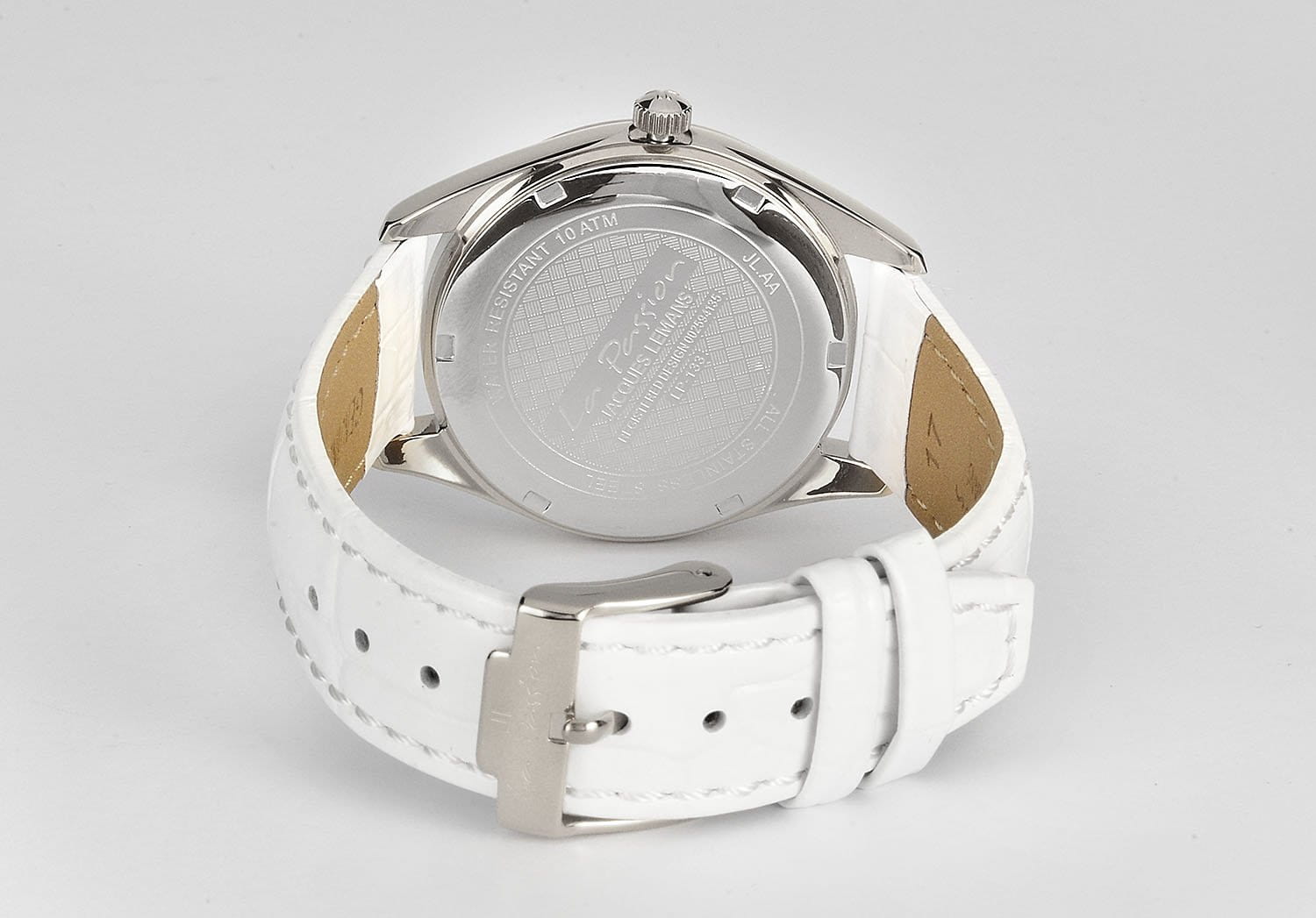 Jacques Lemans Jacques Lemans La Passion LP-132B,  австрия женские часы на браслете кожаный боковой вид
