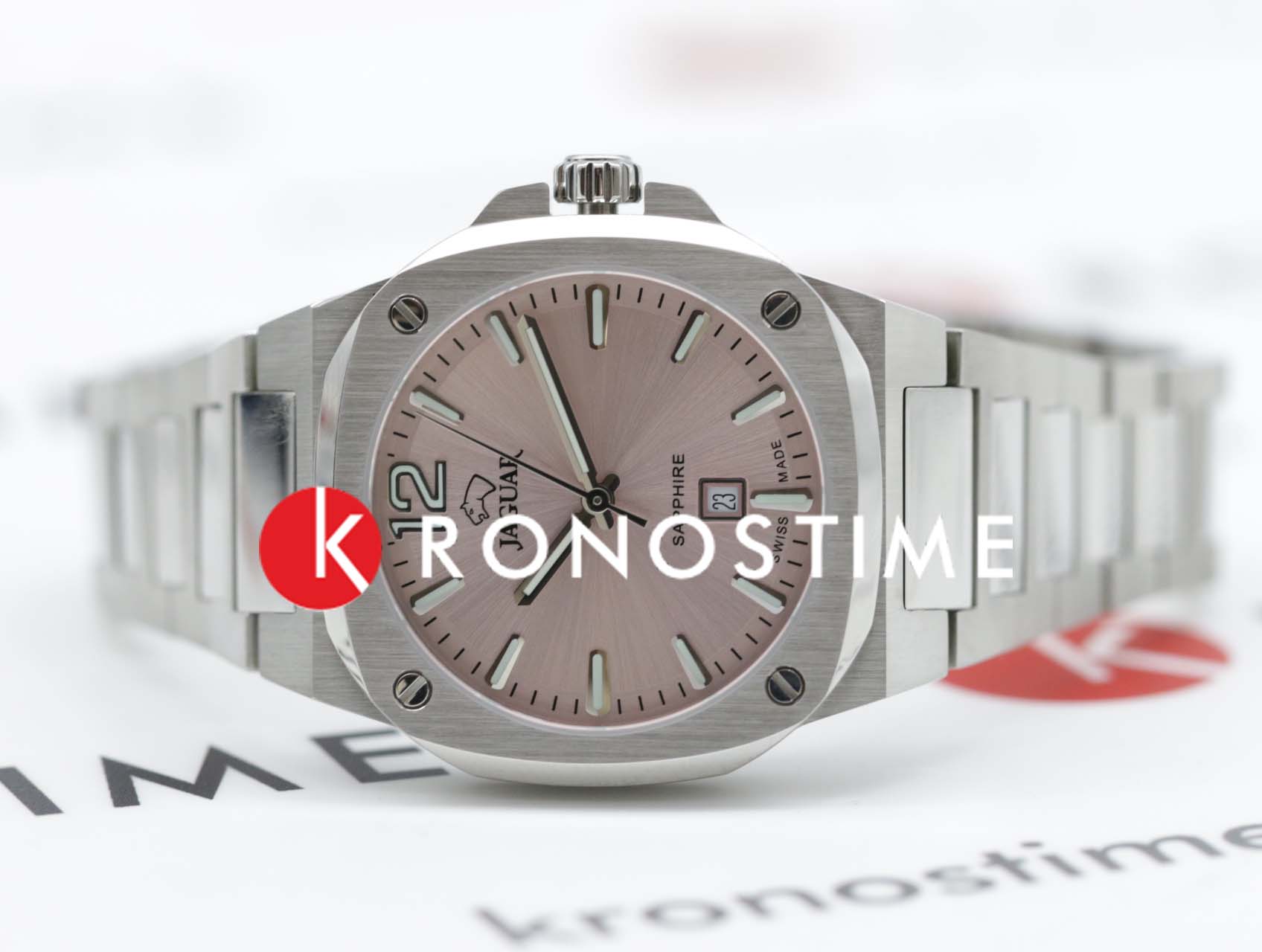 Jaguar Jaguar Rond Carre J1027/3,  швейцария женские часы на браслете нержавеющая сталь боковой вид