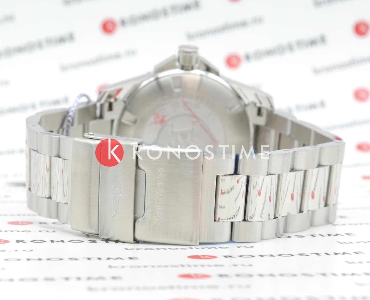 Longines Longines HydroConquest L3.742.4.56.6 мужские часы черный циферблат на запястье