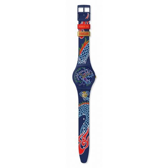 Swatch Swatch Gent Biosourced Standart SO28Z125, gent швейцария женские часы на браслете силикон боковой вид