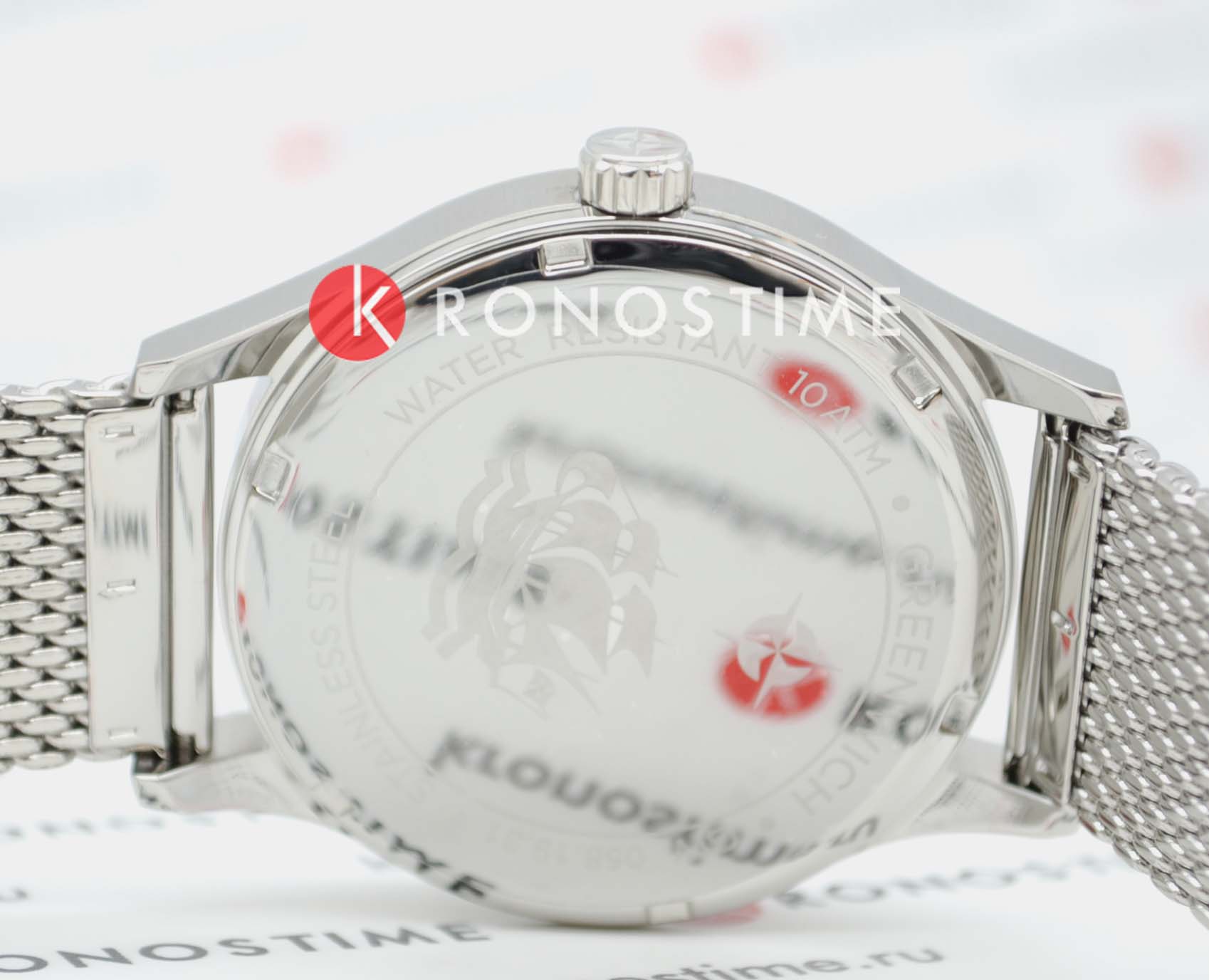 Оригинальные часы Greenwich Greenwich Moon Walker GW 058.19.31 кварцевые калибр механизма miyota общий вид