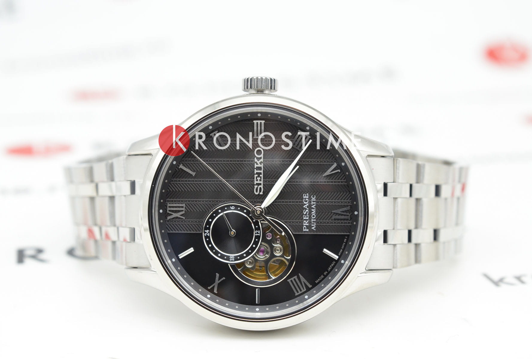 Seiko Seiko Presage SSA377J1 , наручные мужские часы фото под углом