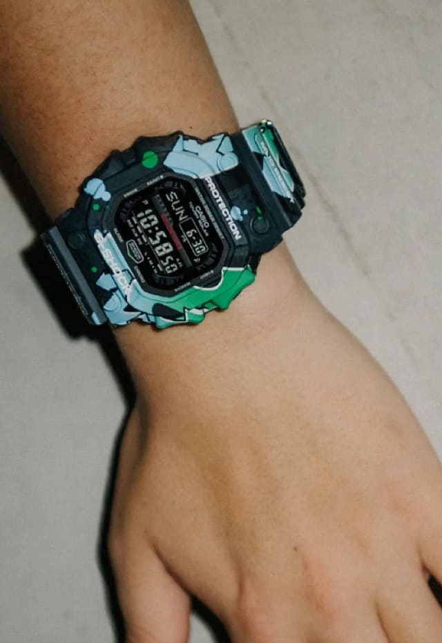 Casio Casio G-Shock GX-56SS-1DR (GX-56SS-1) , наручные мужские часы фото под углом