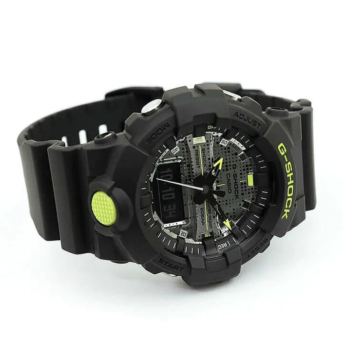 Casio Casio G-Shock GA-800DC-1A, g-shock япония мужские часы на браслете пластик боковой вид