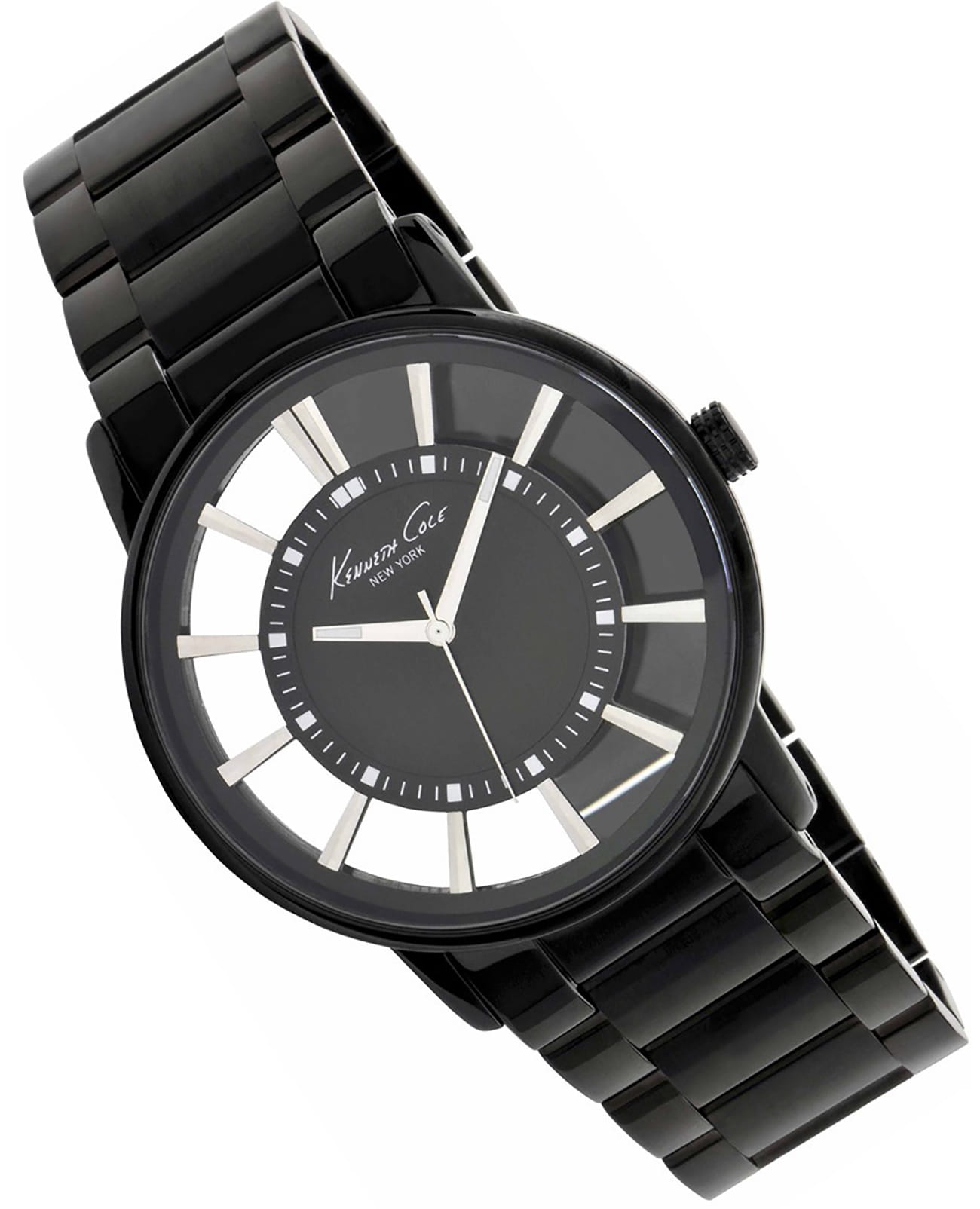 Kenneth Cole Kenneth Cole Transparency IKC3994 , наручные мужские часы фото под углом