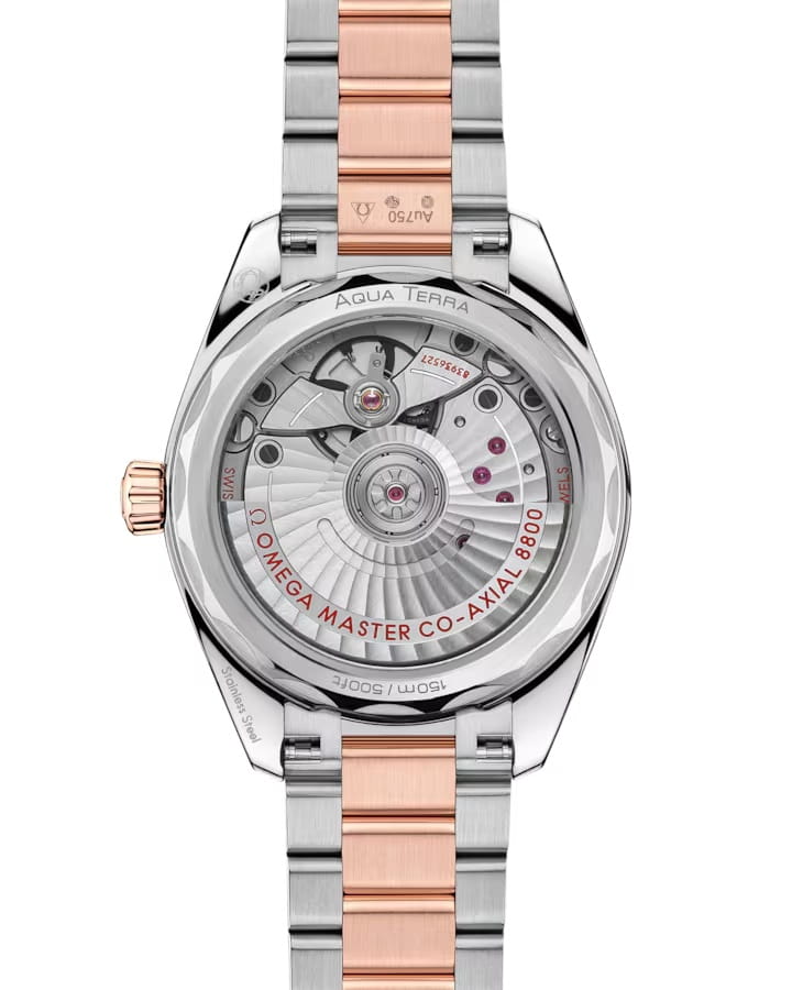 Omega Omega Seamaster Aqua Terra 220.20.34.20.10.001 Aqua Terra, наручные женские часы фото под углом