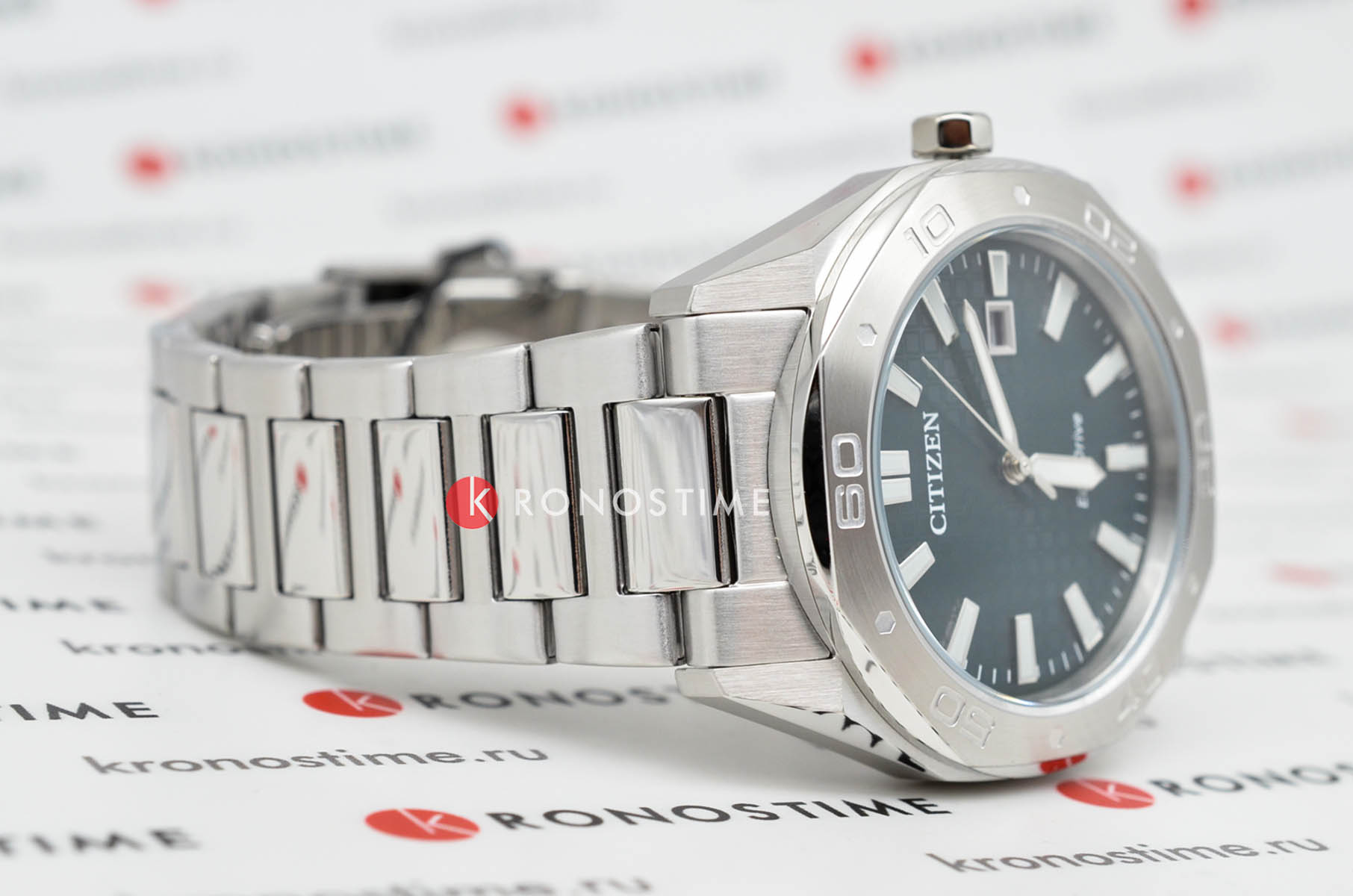 Citizen Citizen Eco-Drive BM7630-80X мужские часы зеленый циферблат на запястье