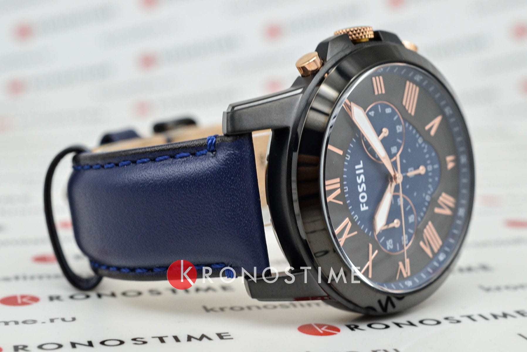Fossil Fossil Bannon  FS5061 мужские часы черный циферблат на запястье