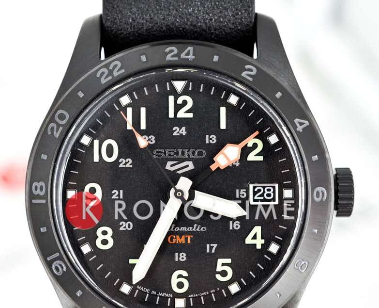 Seiko Seiko 5 Sports Field series SSK025K1, 5 sports япония мужские часы на браслете кожаный боковой вид