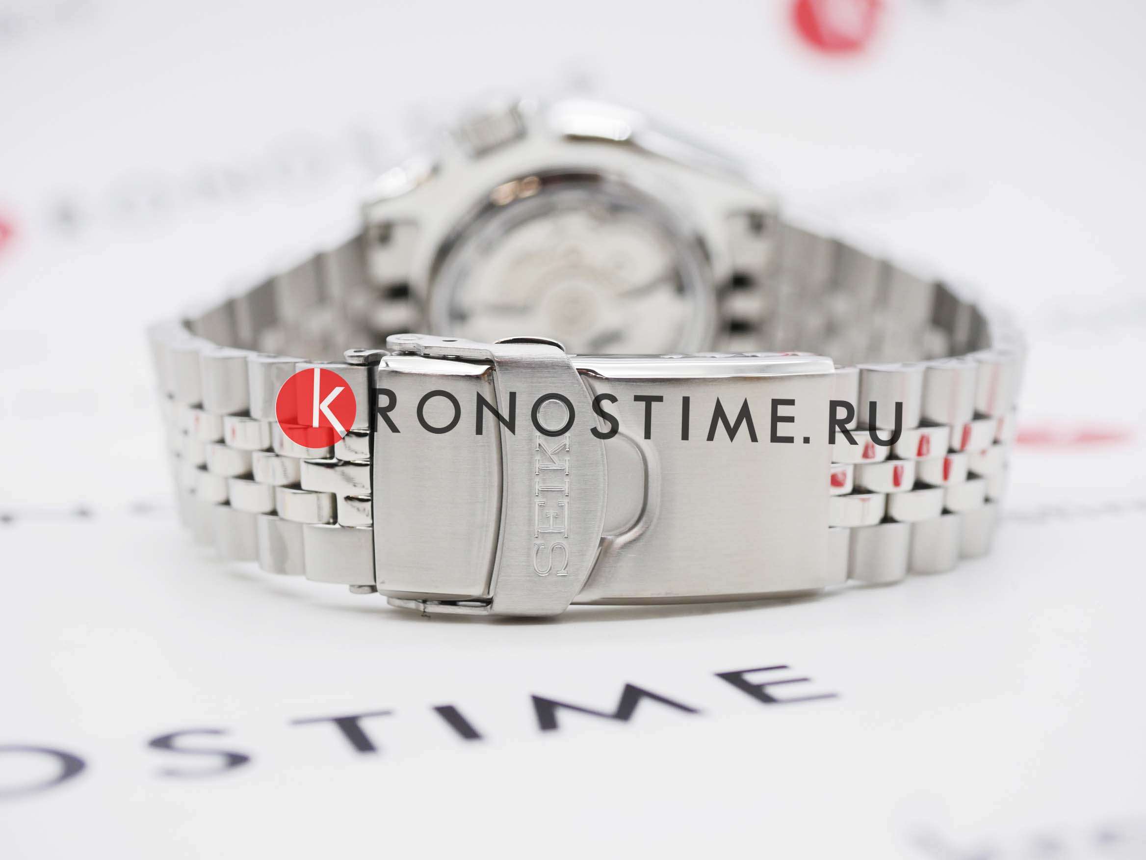 Seiko Seiko 5 Sports SKX series SSK033K1 механические мужские часы часы крупный план белый циферблата