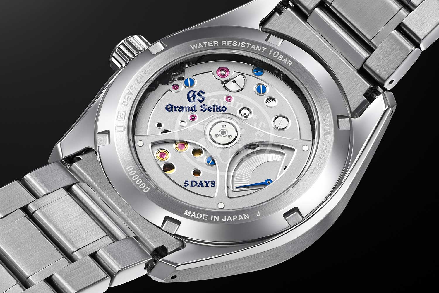 Seiko Seiko Grand Seiko SLGA009G  - задняя крышка сталь металл корпуса, япония часы