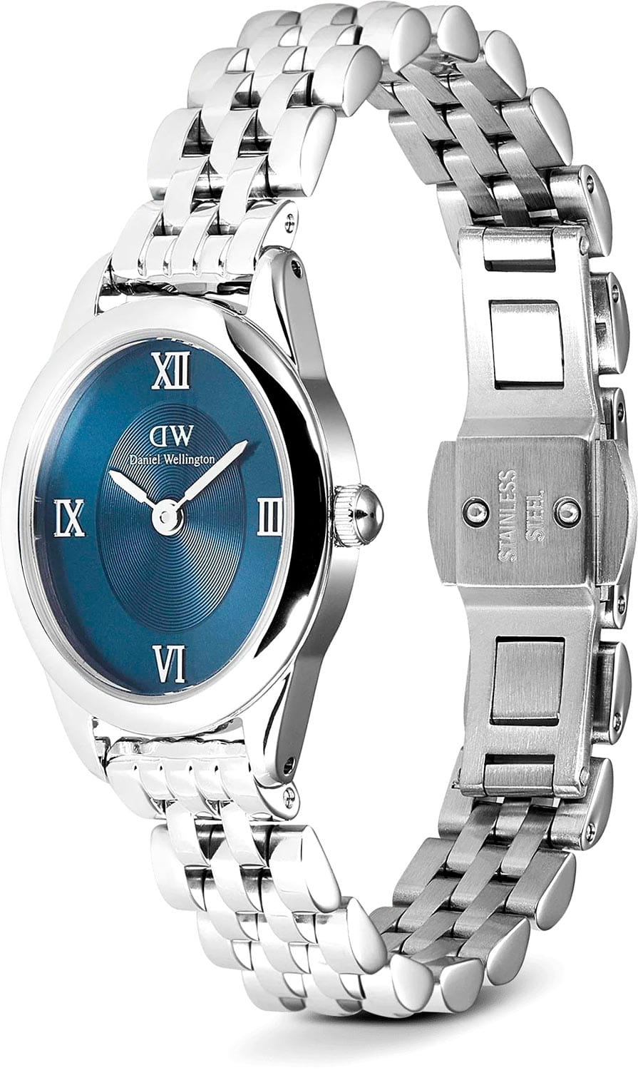 Daniel Wellington Daniel Wellington Ophelia Mini Arctic Silver DW00100807 , наручные женские часы фото под углом