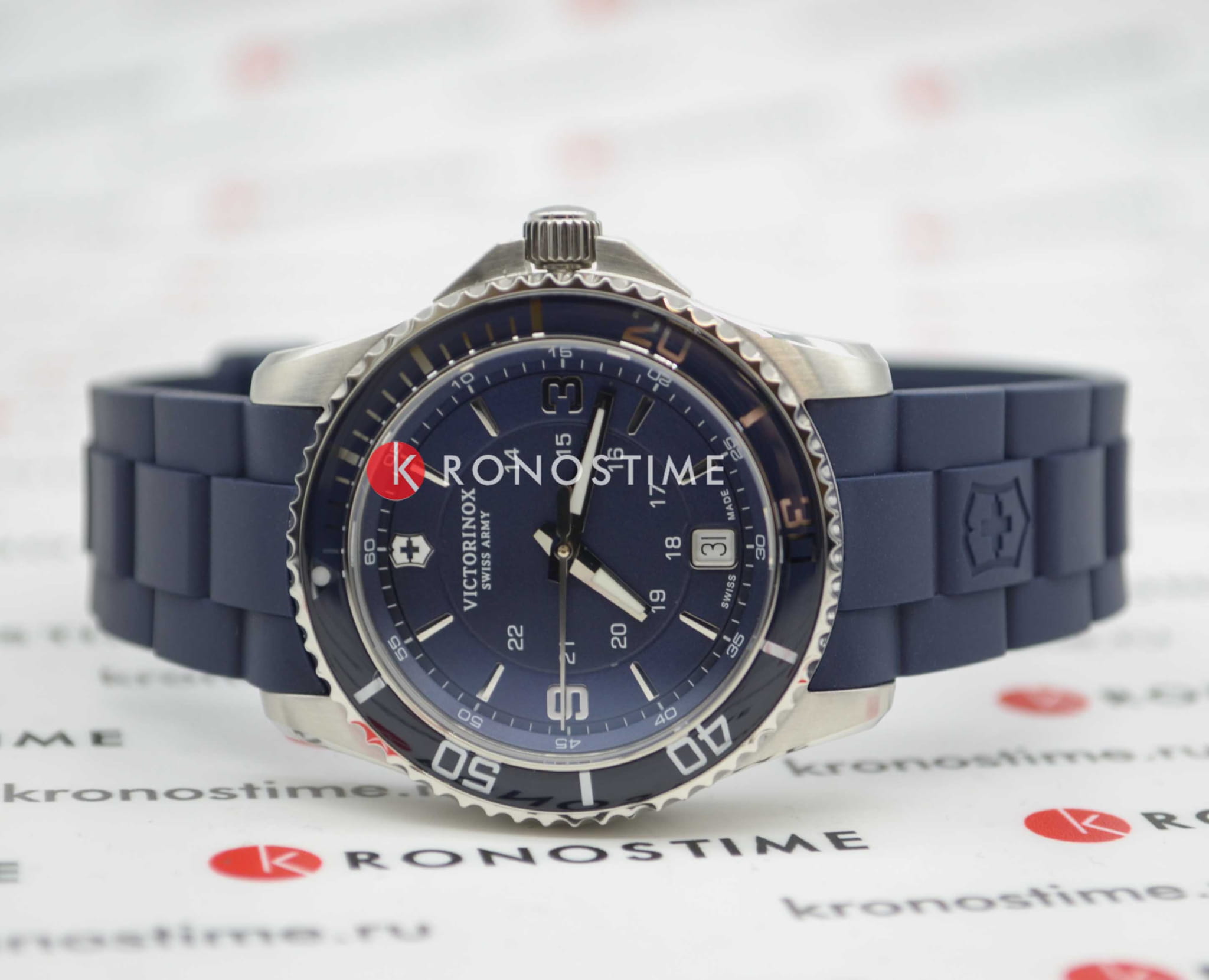 Victorinox Victorinox Maverick GS 241610 женские часы синий циферблат на запястье