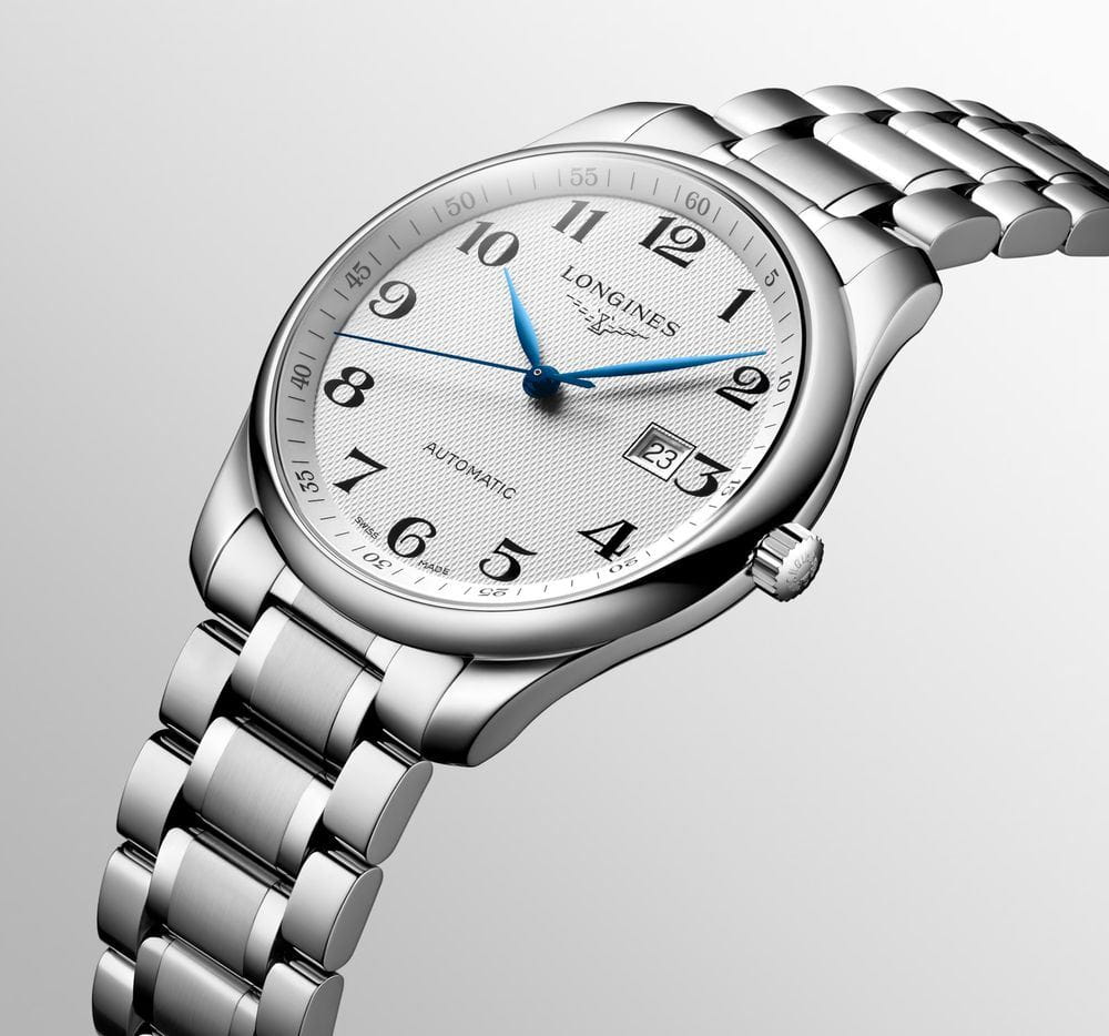 Longines Longines Master Collection L2.893.4.78.6, master collection швейцария мужские часы на браслете нержавеющая сталь боковой вид