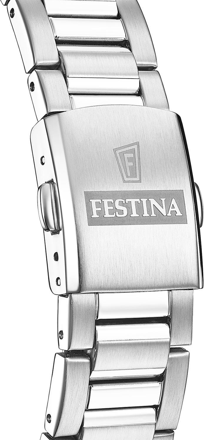 Festina Festina Automatic F20630/4 механические мужские часы часы крупный план черный циферблата