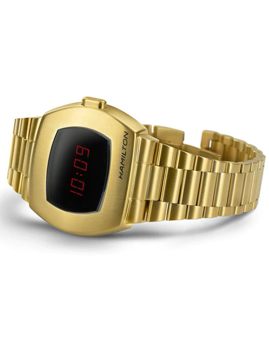 Hamilton Hamilton American Classic PSR Digital Quartz H52424130, american classic швейцария мужские часы на браслете сталь c pvd покрытием боковой вид