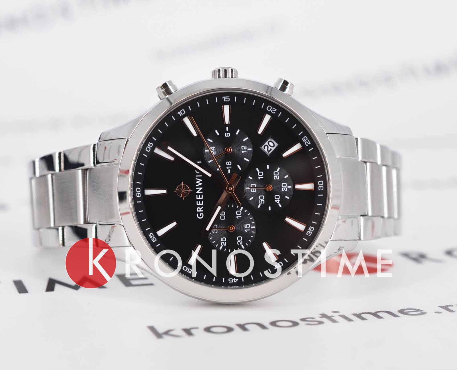 Greenwich Greenwich Helm GW 041.10.35 , наручные мужские часы фото под углом