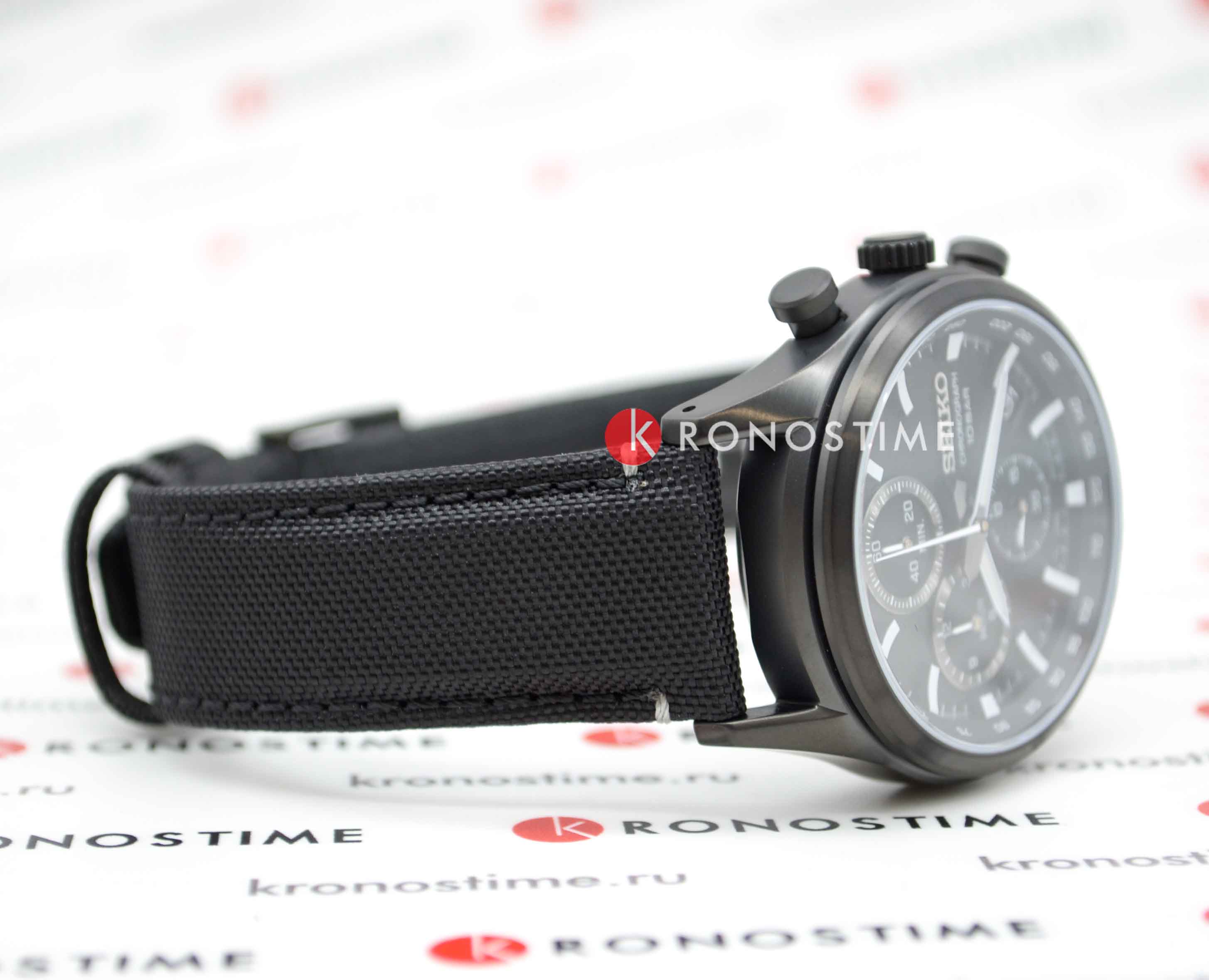 Seiko Seiko Conceptual Series Sports SSB421P1 мужские часы черный циферблат на запястье