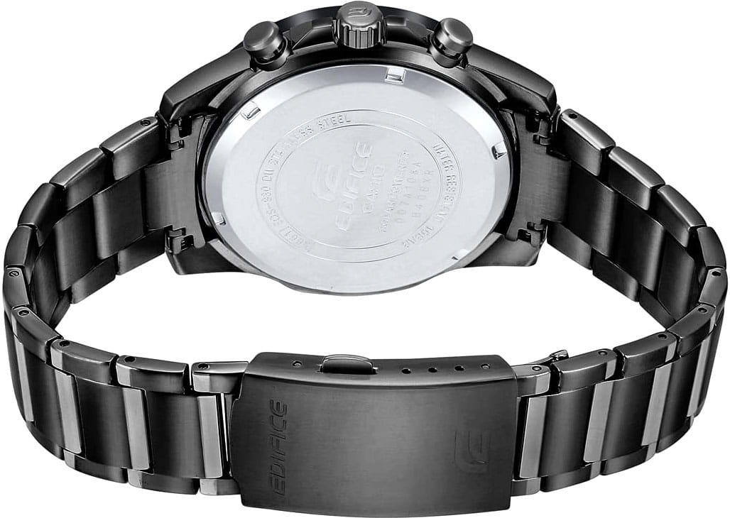 Casio Casio Edifice EQS-930DC-1A, edifice япония мужские часы на браслете сталь с ip покрытием боковой вид