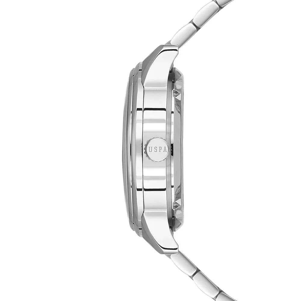 U.S. Polo Assn. U.S. Polo Assn. Crossing USPA1112-01 , наручные мужские часы фото под углом