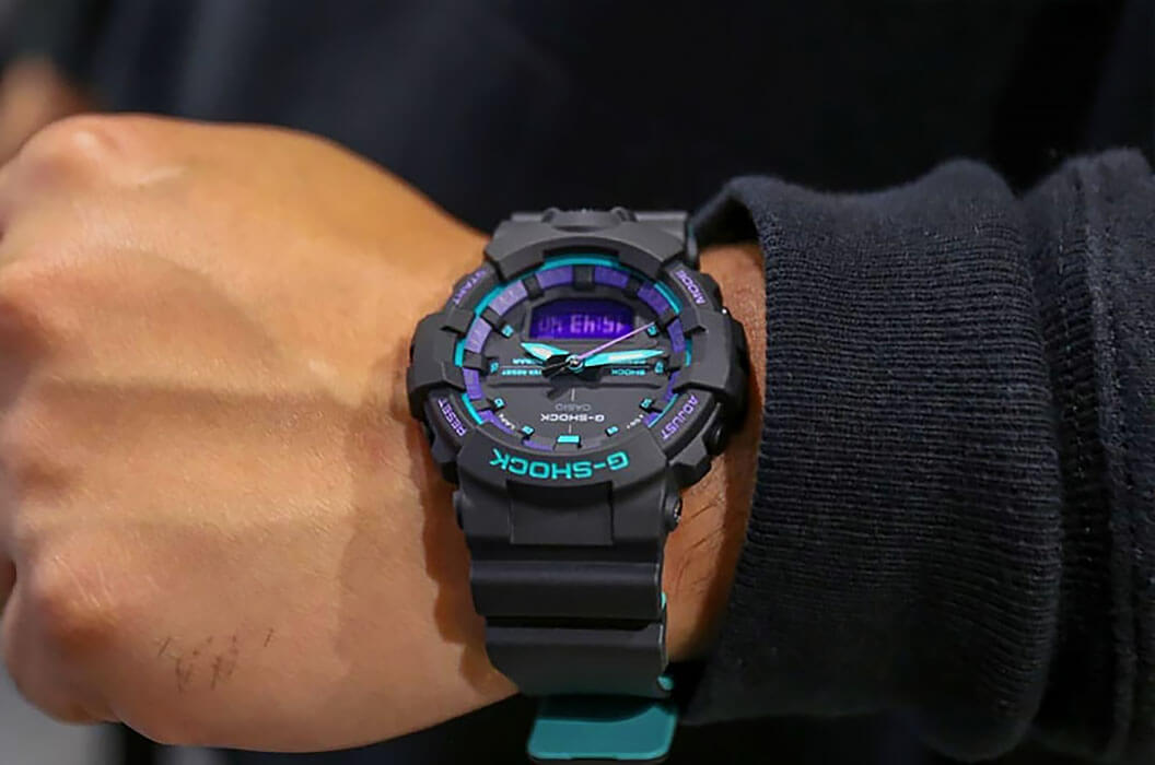 Casio Casio G-Shock GA-800BL-1A GA — детали корпуса и пластик