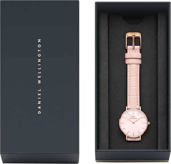 Оригинальные часы Daniel Wellington Daniel Wellington Petite Unitone DW00100514 кварцевые калибр механизма  общий вид