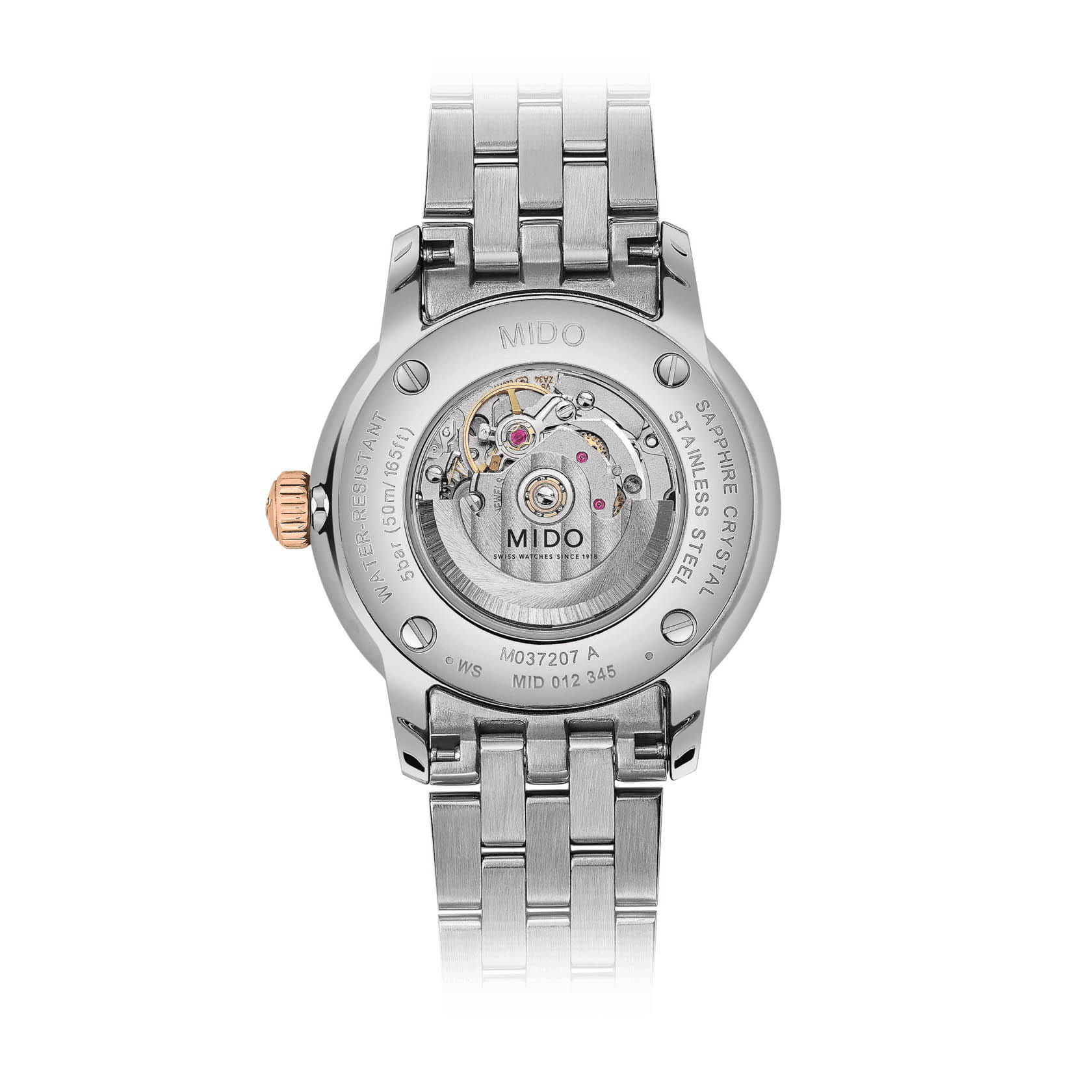 Mido Mido Baroncelli Signature Lady M037.207.21.031.00 , наручные женские часы фото под углом