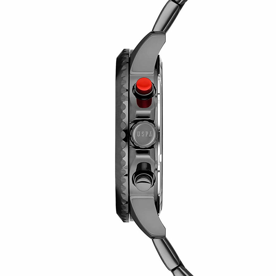 U.S. Polo Assn. U.S. Polo Assn. Crossing USPA1034-03 , наручные мужские часы фото под углом