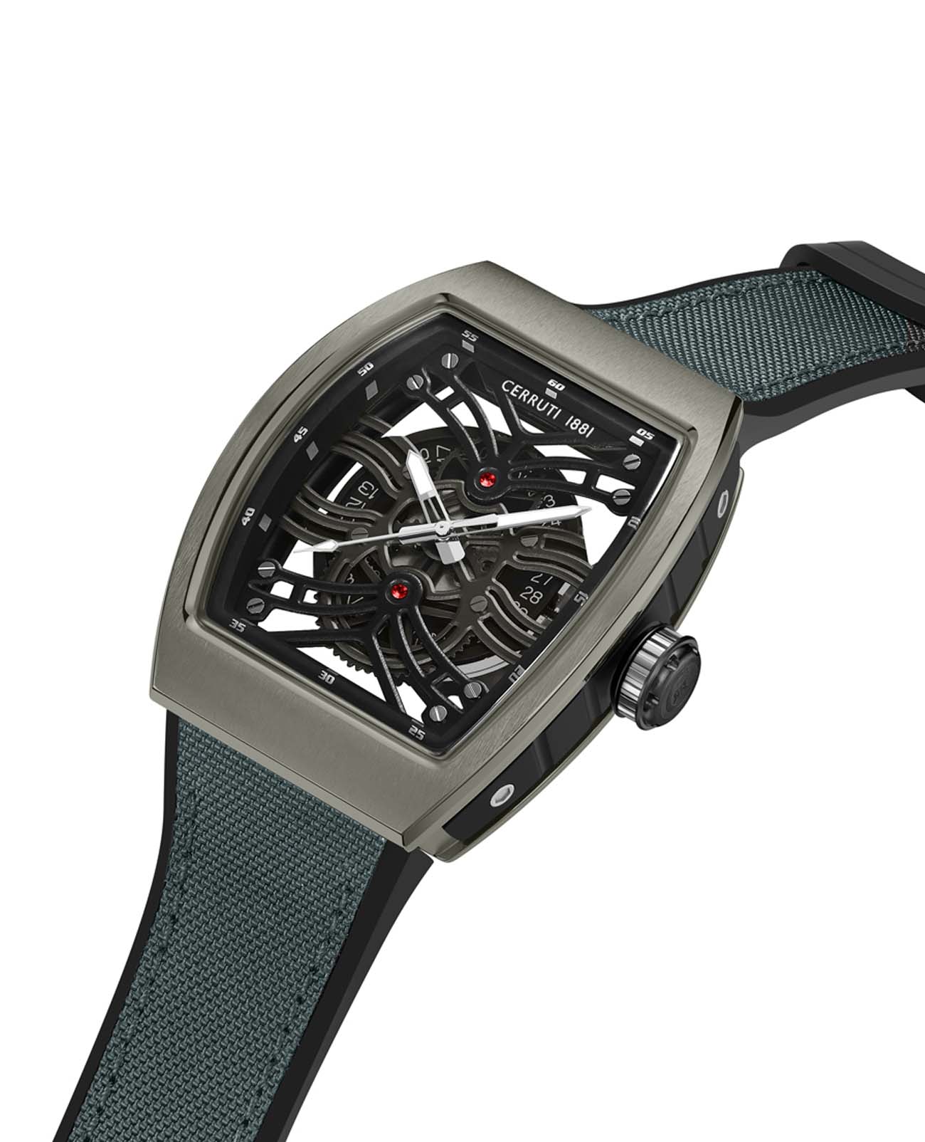 Cerruti 1881 Cerruti 1881 Calliano CIWGN0019502,  франция мужские часы на браслете нейлон + силикон боковой вид