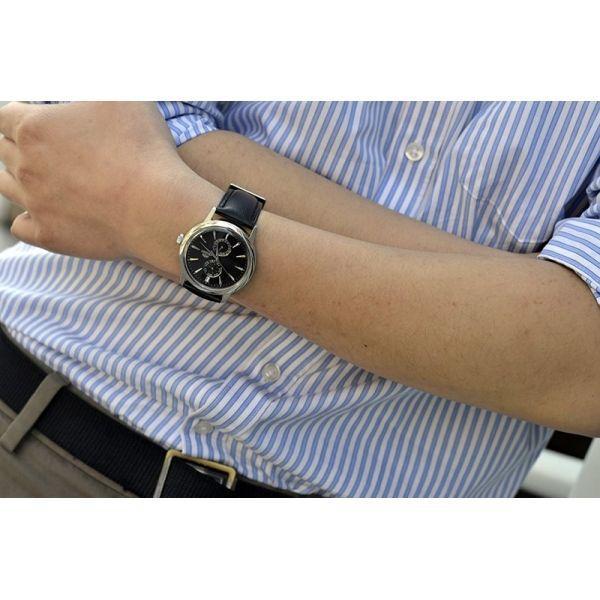 Orient Orient UW00005B (FUW00005B) мужские часы черный циферблат на запястье