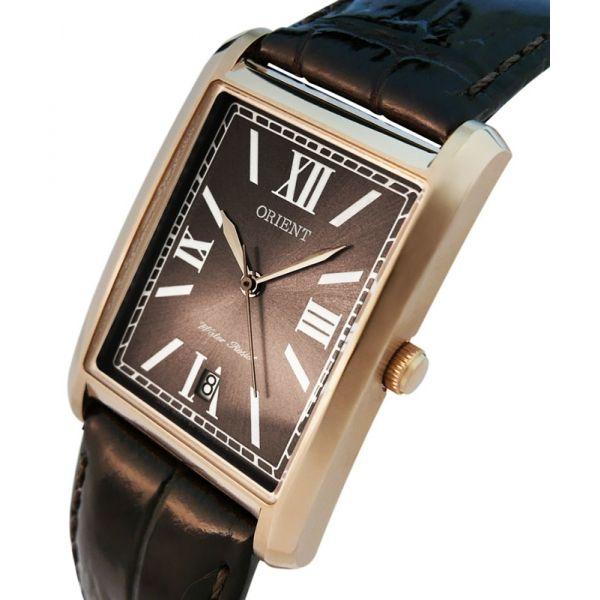 Orient Orient UNEL001T (FUNEL001T), classic automatic япония женские часы на браслете кожа + текстиль боковой вид