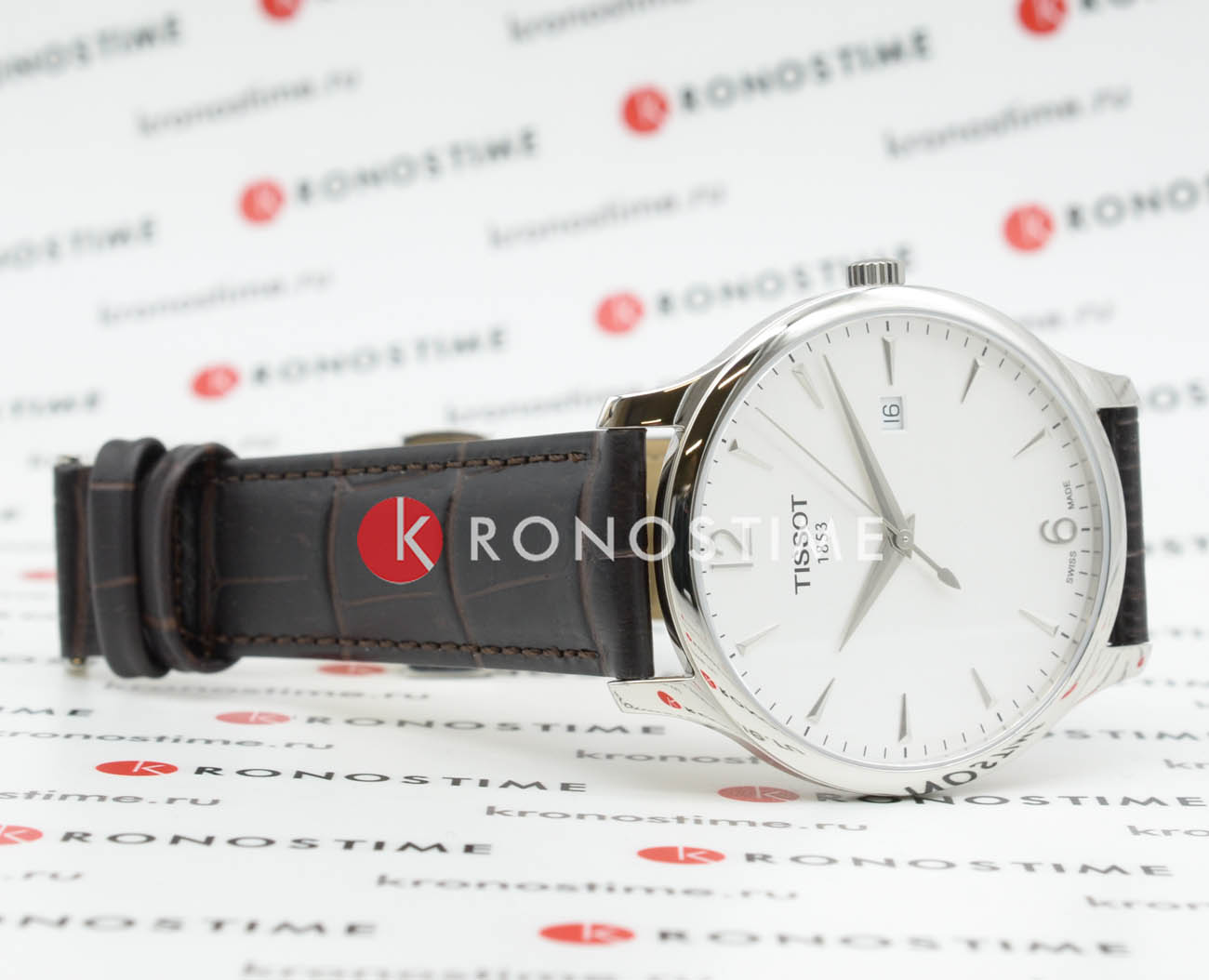 Оригинальные часы Tissot Tissot Tradition T063.610.16.037.00 кварцевые калибр механизма eta f06.111 общий вид
