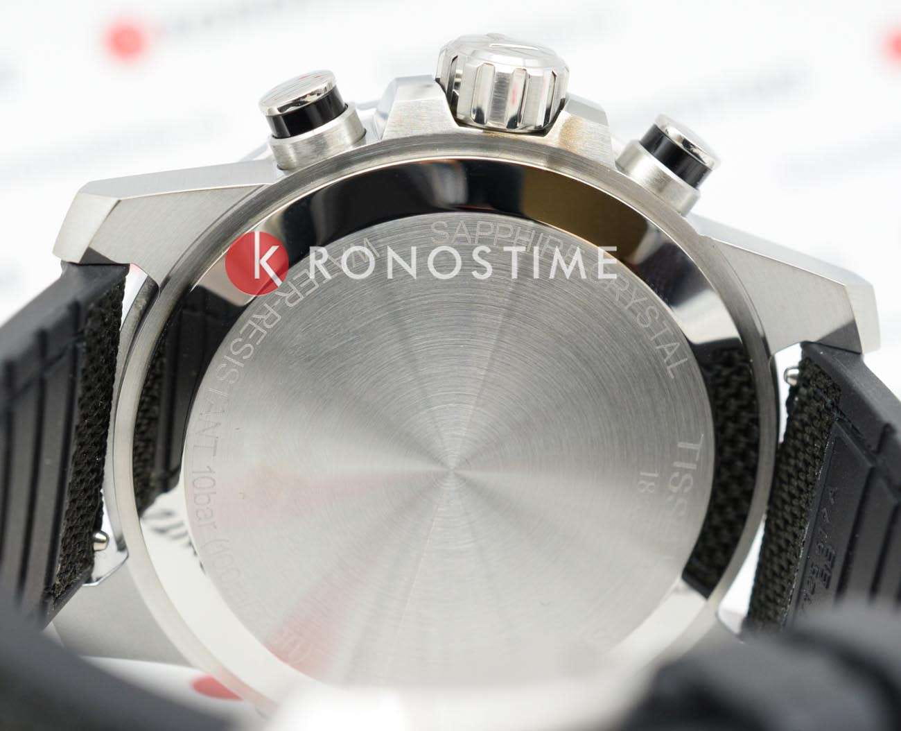 Оригинальные часы Tissot Tissot SuperSport Chrono T125.617.17.051.02 кварцевые калибр механизма eta g10.212 общий вид