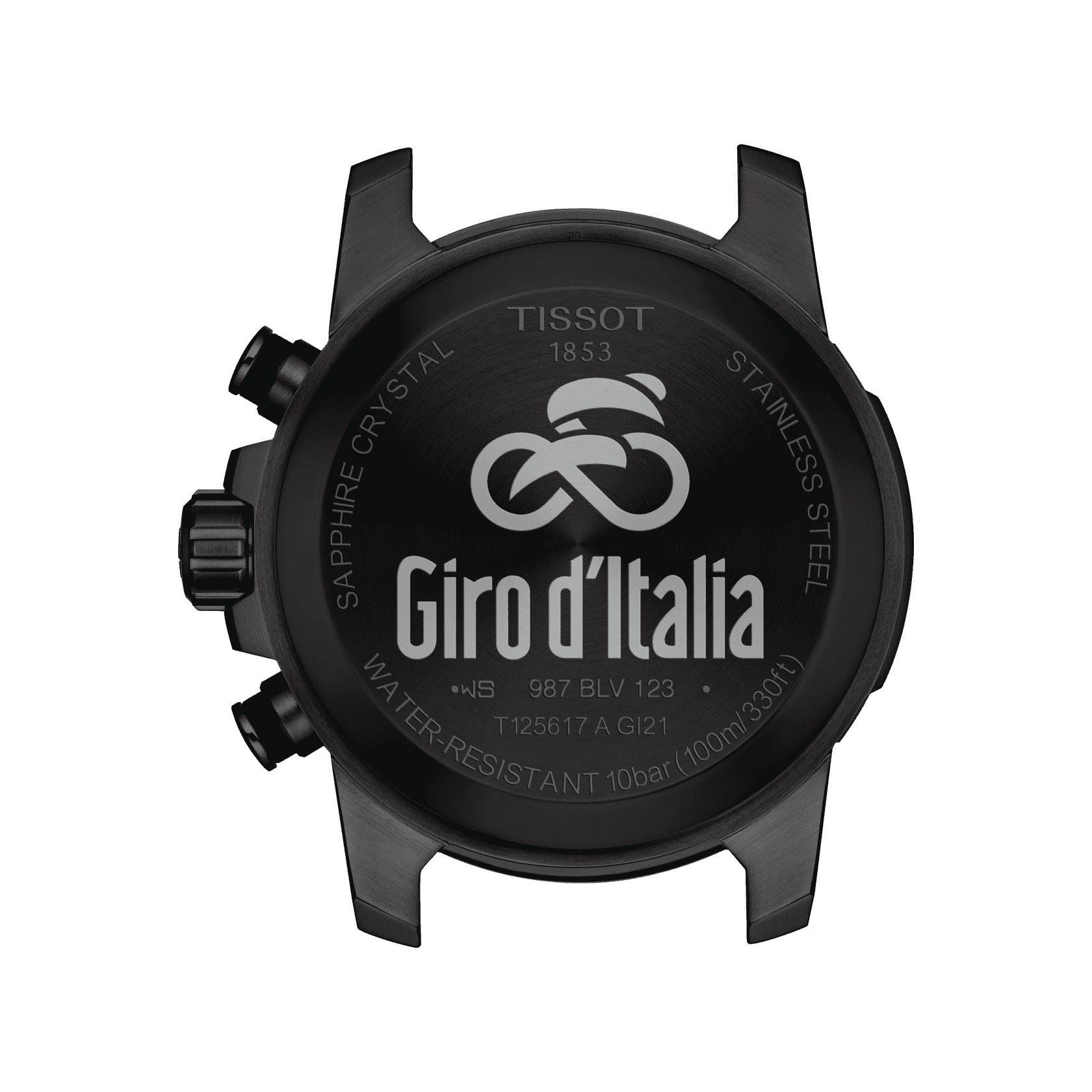 Tissot Tissot SuperSport Chrono Giro D'italia T125.617.37.051.00 кварцевые мужские часы часы крупный план черный циферблата